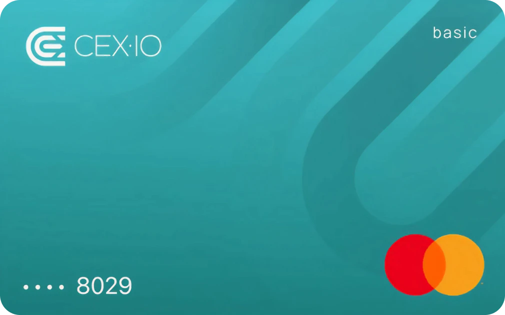 CEX.IO Card 卡面