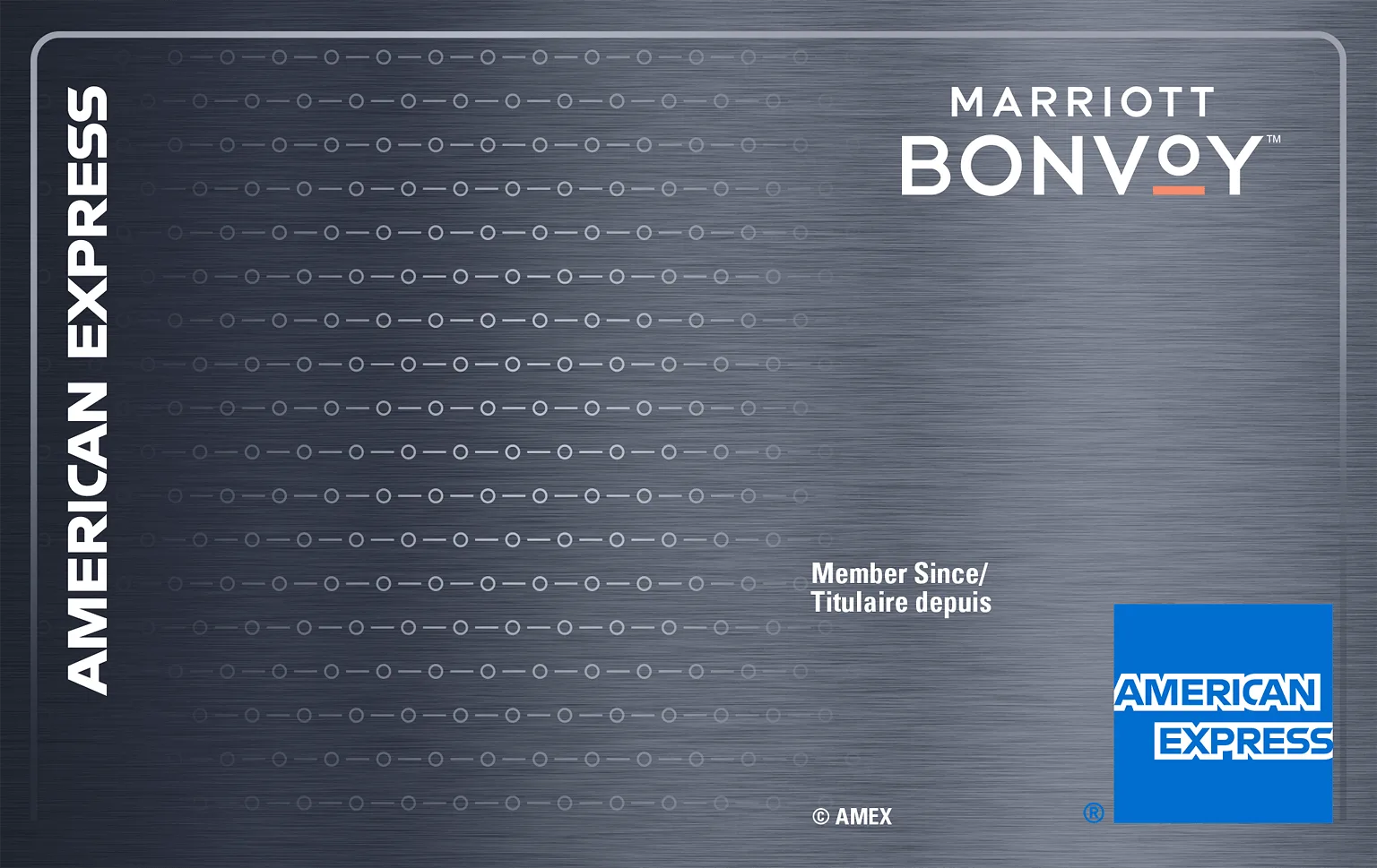 Marriott Bonvoy American Express Card 卡面