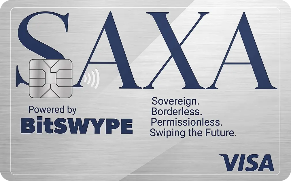 Saxa Card 卡面