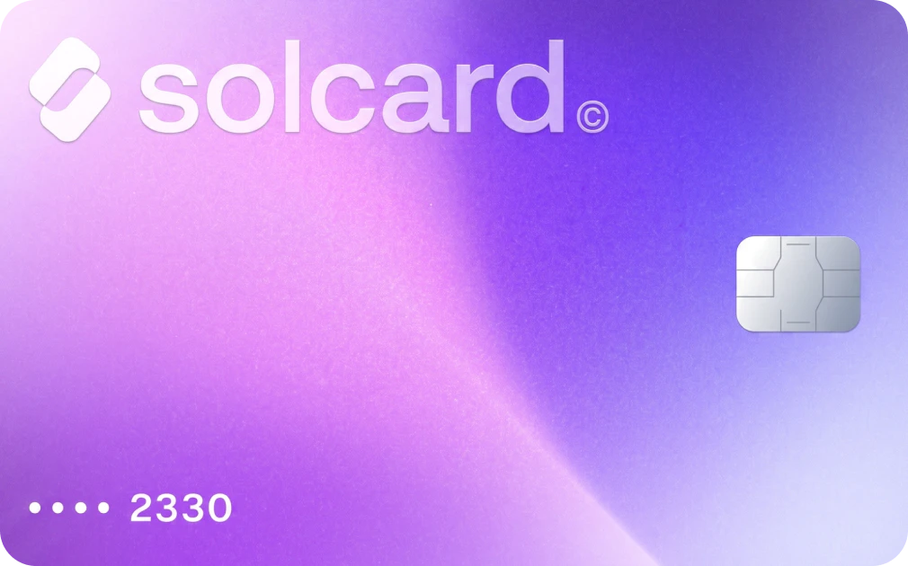Solcard Solcard Virtual 卡面