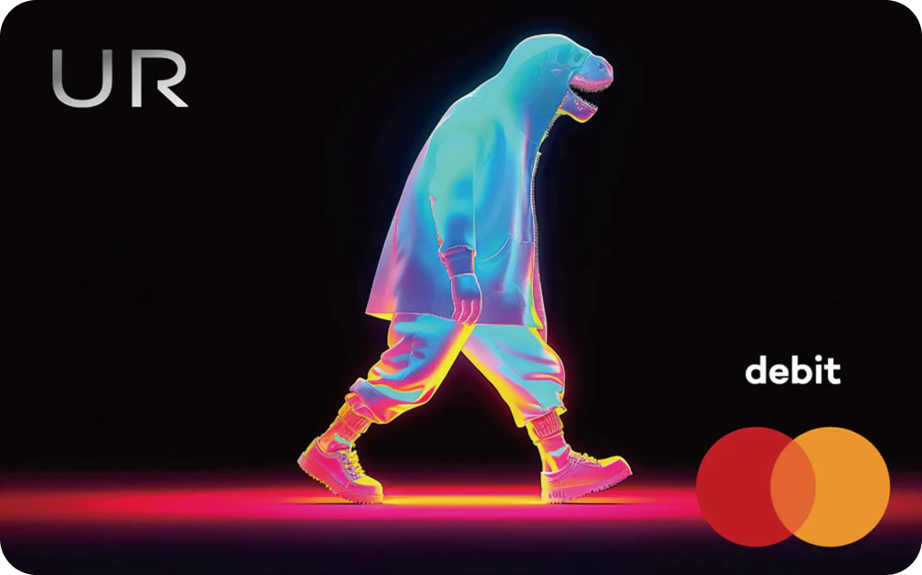 UR Mastercard Debit Card Basic 卡面