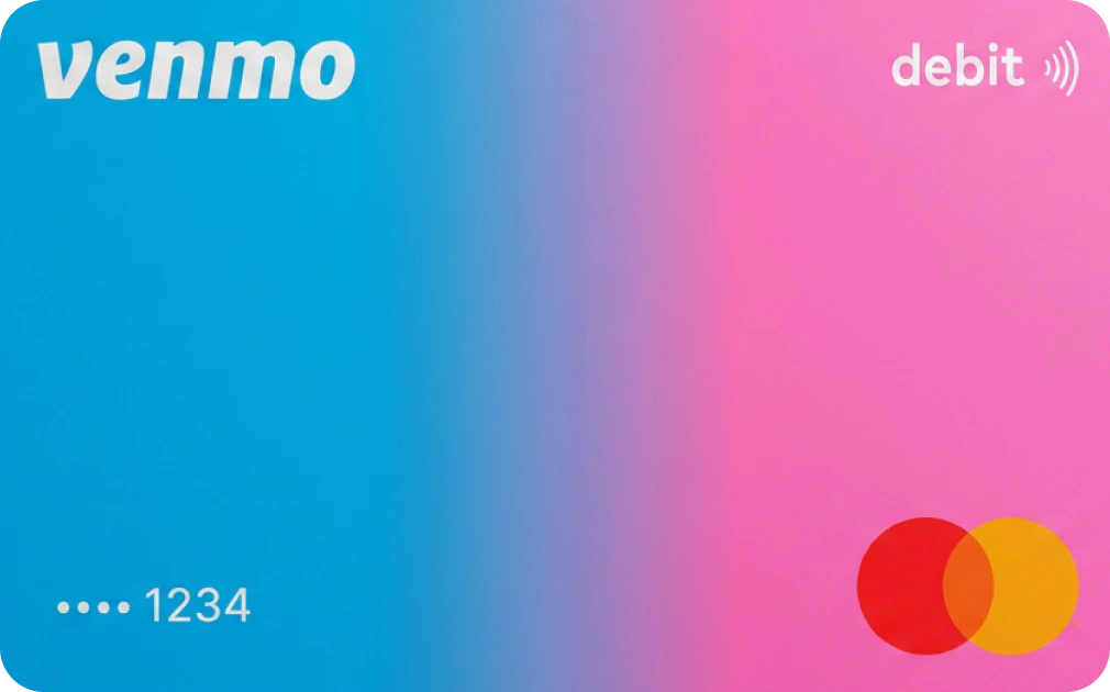 Venmo Debit Card 卡面